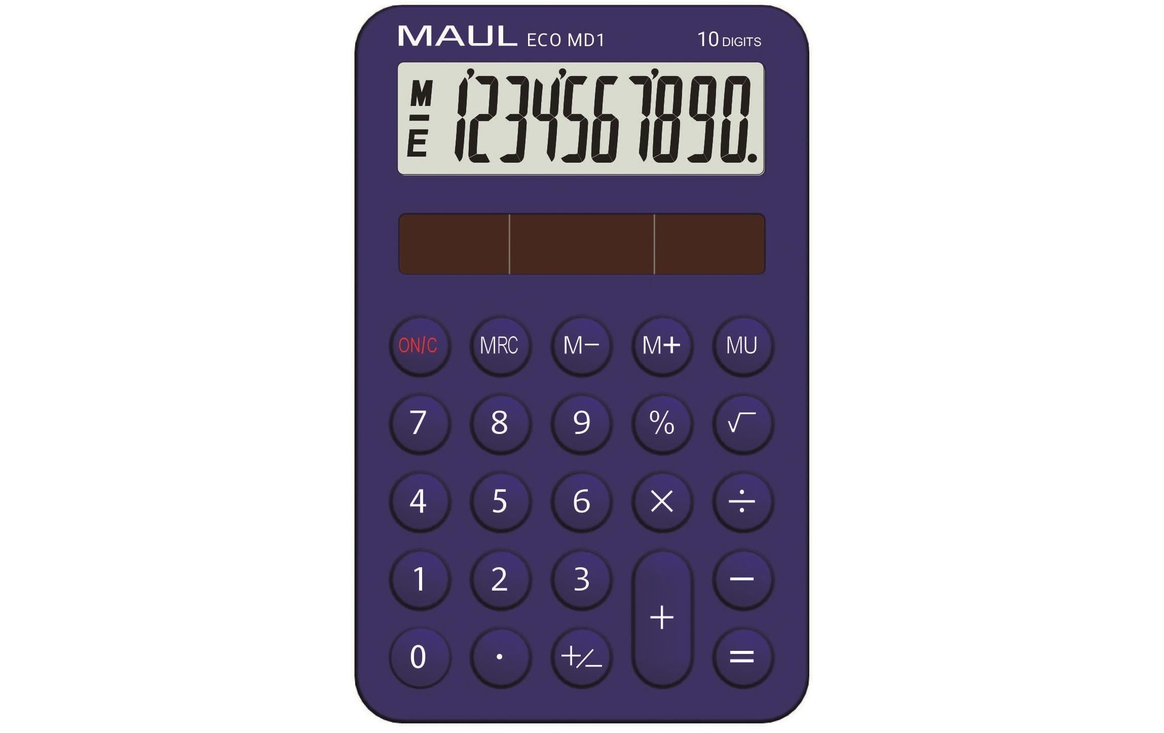 Maul Tischrechner ECO MD1 10 Stellen, hellblau