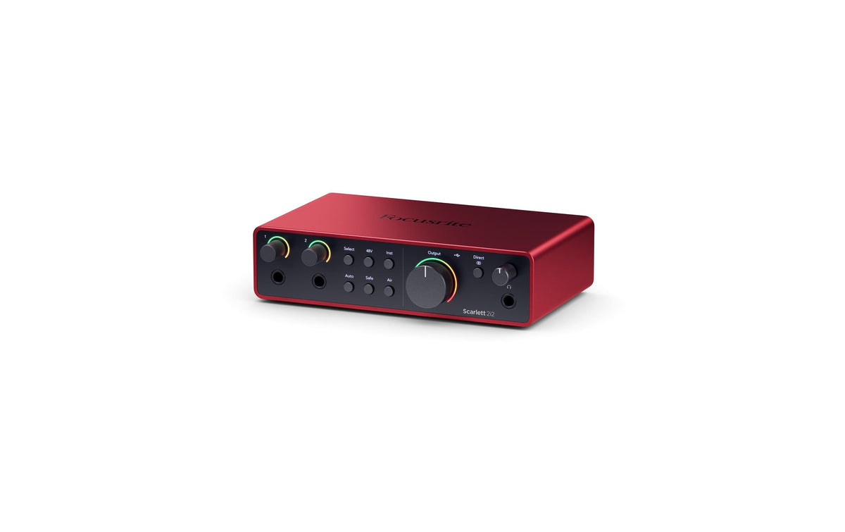 Focusrite Scarlett 2i2 4th Generation 2 In/2 Out USB-C Audiointerface