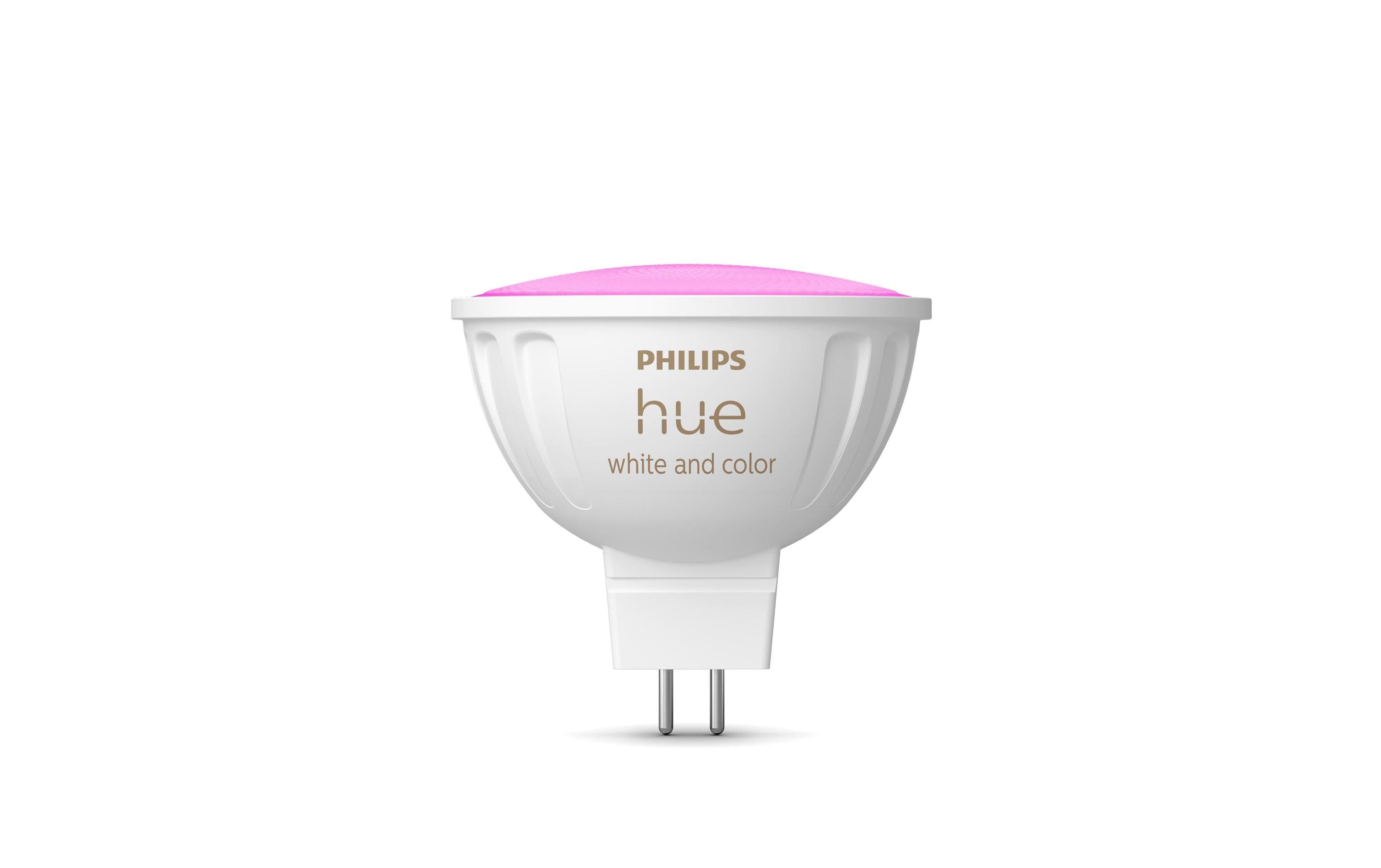 Philips Hue White & Color Ambiance MR16, 400lm, Einzelpack