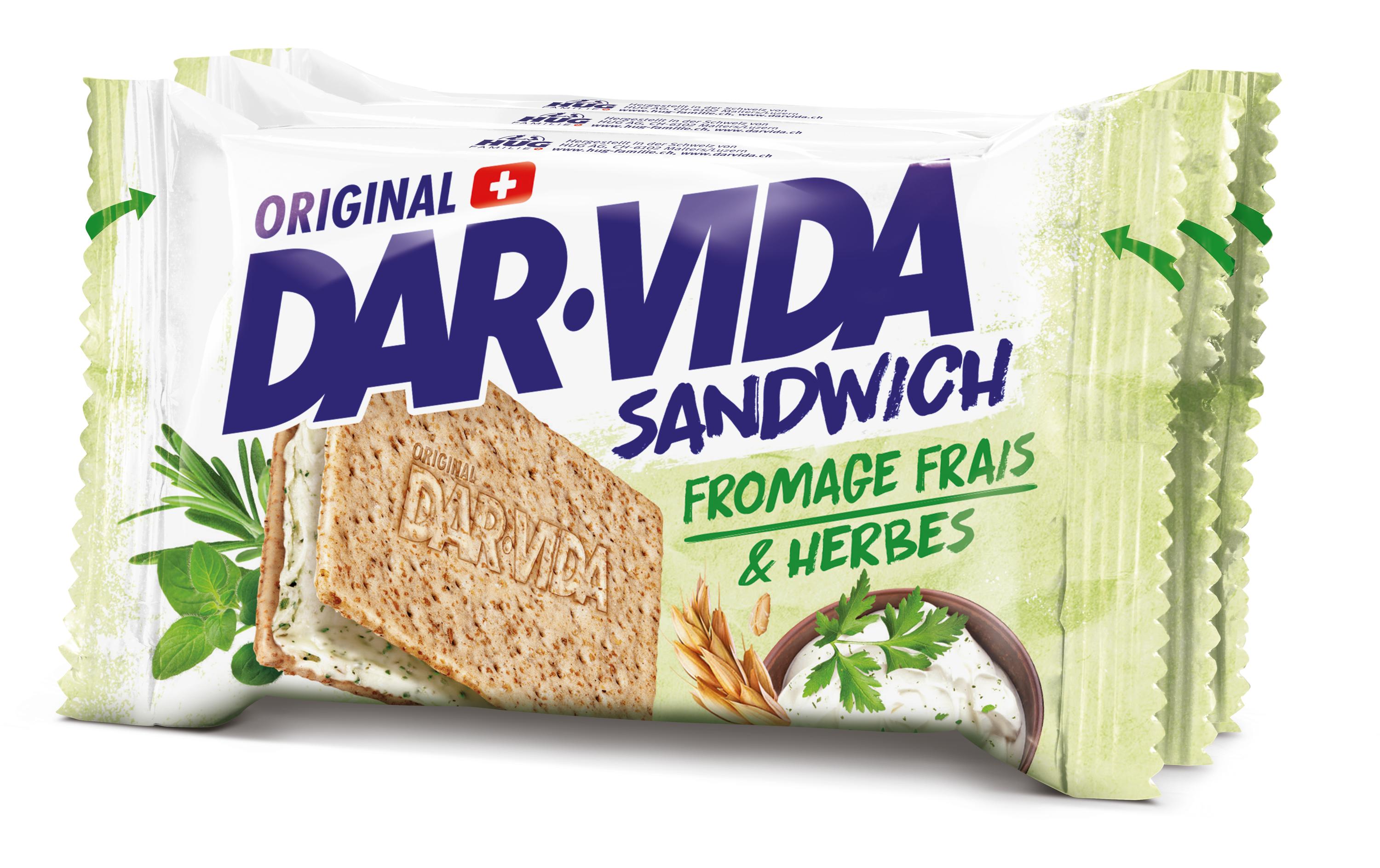 DAR-VIDA Sandwich Frischkäse & Kräuter 195g