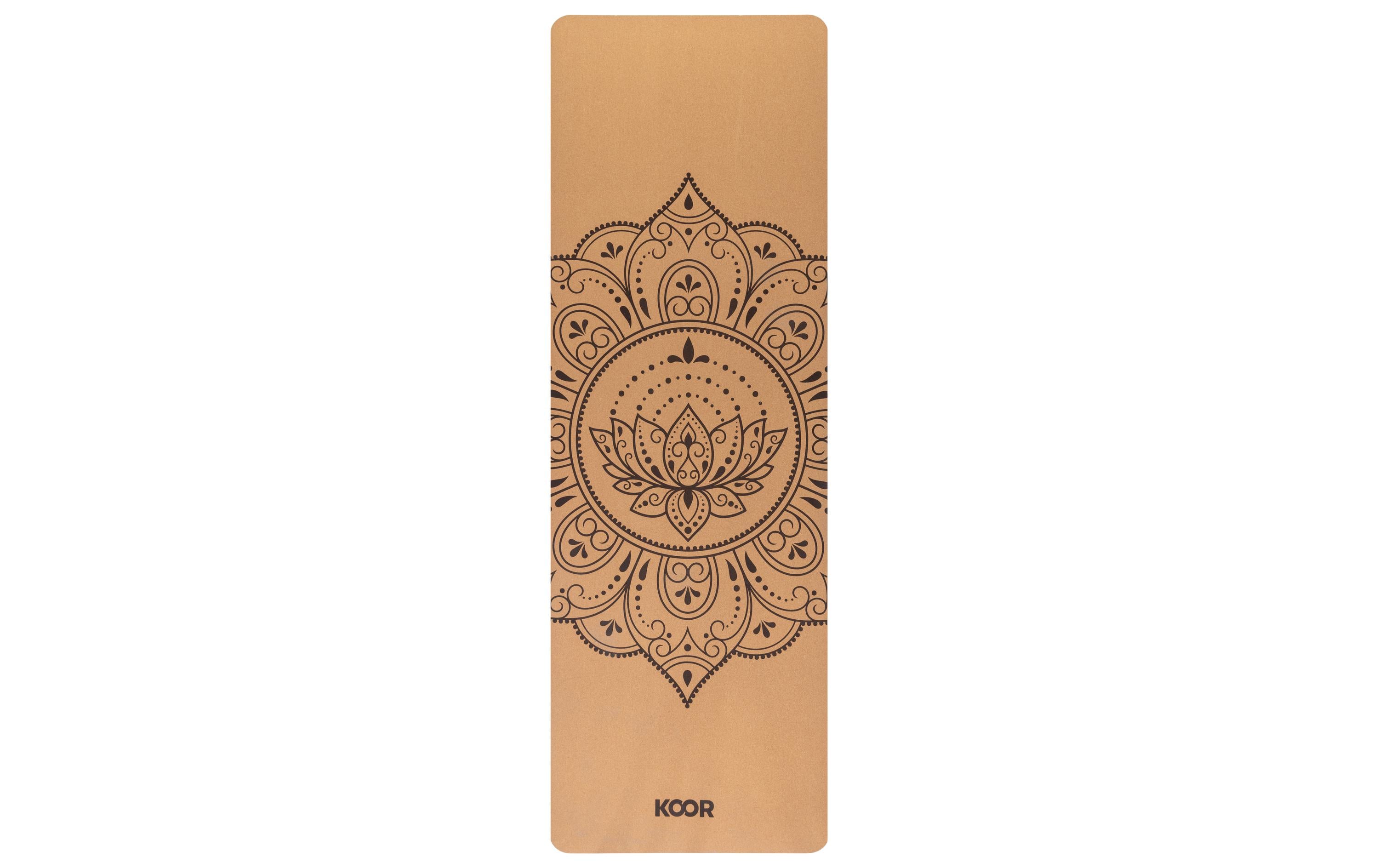 KOOR Yoga Matte kork 1830x610x4mm, 650gr, kork