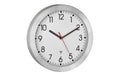 TFA Analoge Funk-Wanduhr Metall ohne Batterie