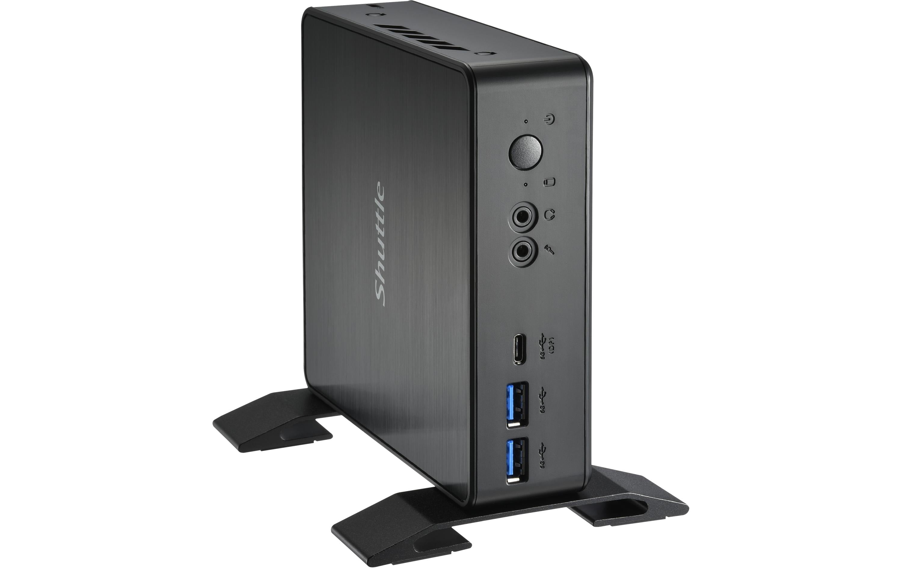 Shuttle nano Barebone NC40U schwarz Intel Celeron 7305, 2x DDR4 SO-DIMM
