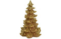 G. Wurm Weihnachtsbaum Gold, 10x16x10cm