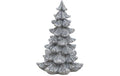 G. Wurm Weihnachtsbaum Silber, 10x16x10cm