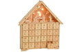 G. Wurm Adventskalender Krippe mit Beleuchtung Exkl. 2x AA