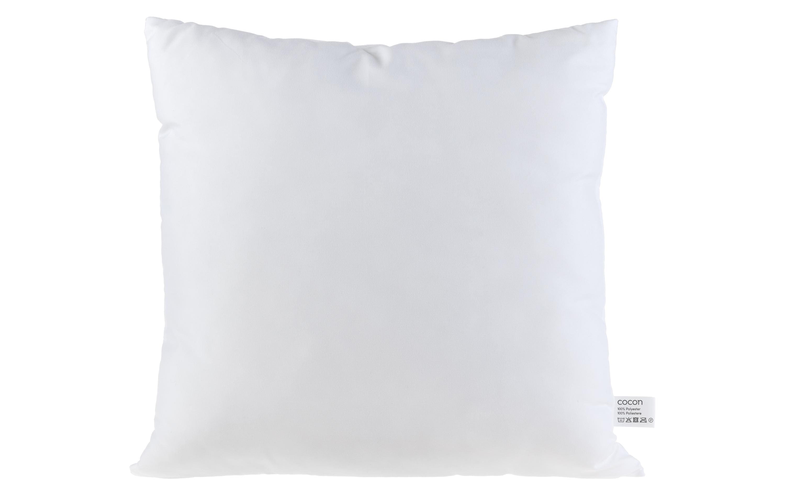 COCON Innenkissen 50x50cm Weiss, 100% Polyester
