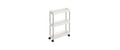 Songmics Nischenwagen, 3 Ablagen 40x12.5x60cm (LxBxH),Traglast pro Ablage5kg