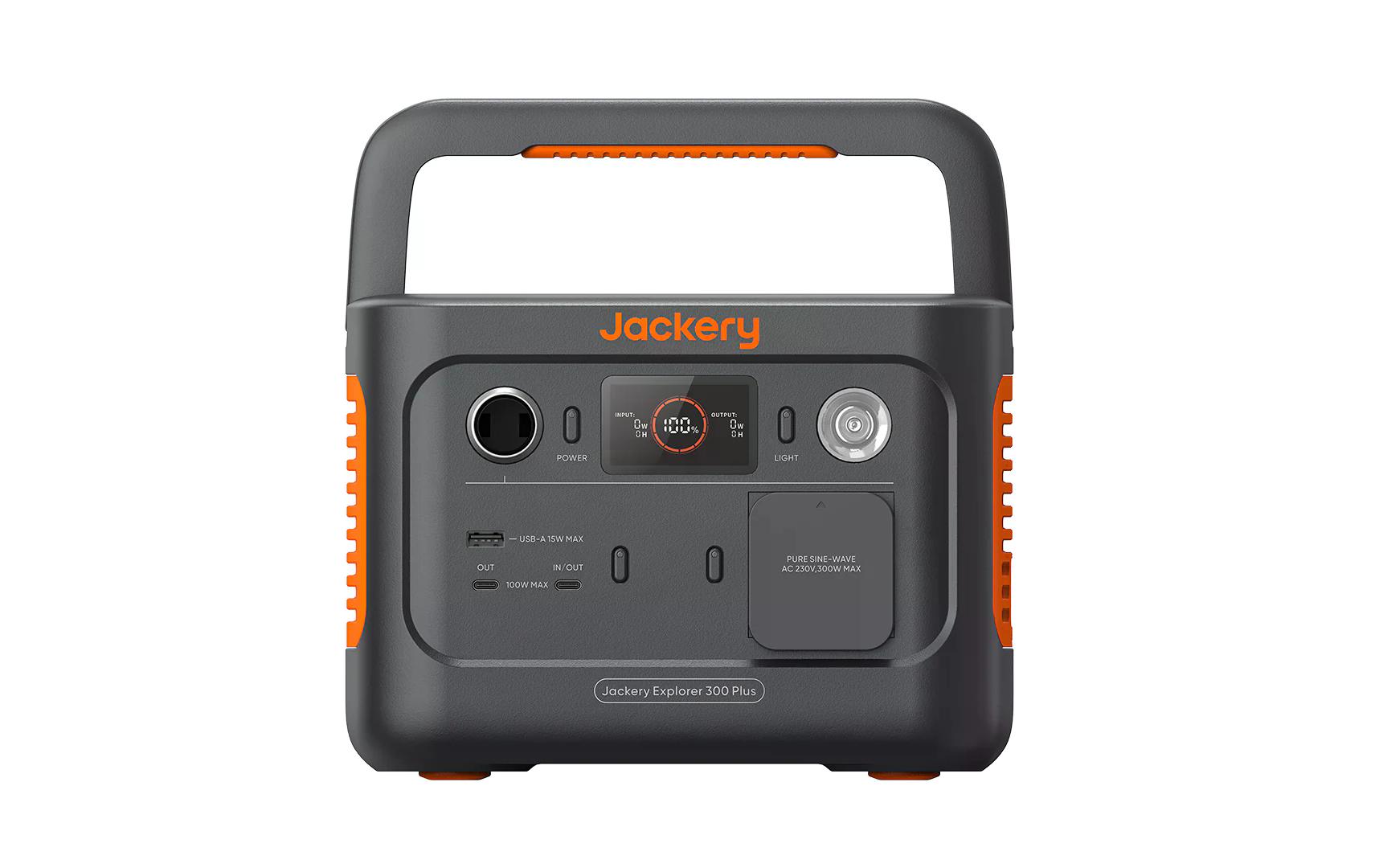 Jackery Explorer 300EU Plus Powerstation 288 Wh LiFePO4-Akku