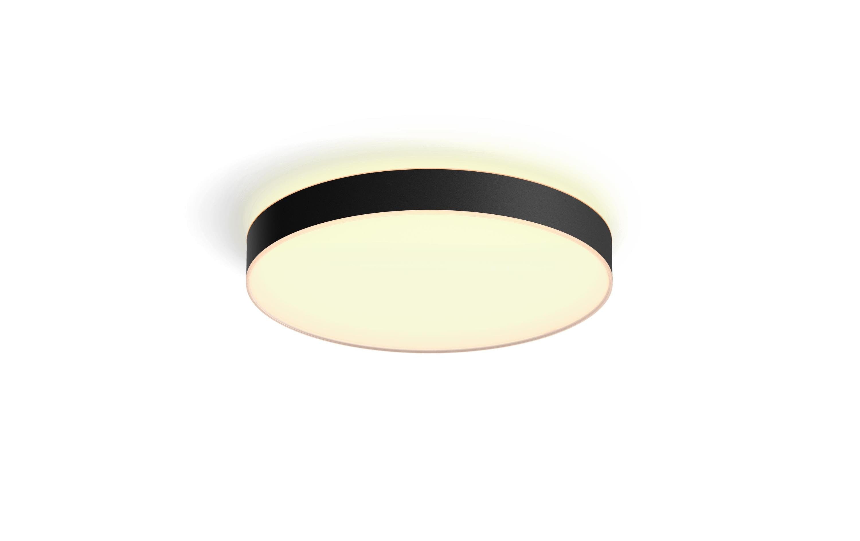 Philips Hue White Amb. Enrave Deckenleuchte XL schwarz 6500lm inkl. Dimmschalter