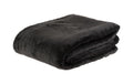 COCON Fleecedecke Sherpa Anthrazit-Weiss 150x200cm, 100% Poylester