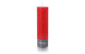 balthasar Zylinderkerze Rustico, Rot 6x20 cm (DXH), Brenndauer 75h