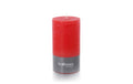balthasar Zylinderkerze Rustico, Rot 7x13 cm (DxH), Brenndauer 60h