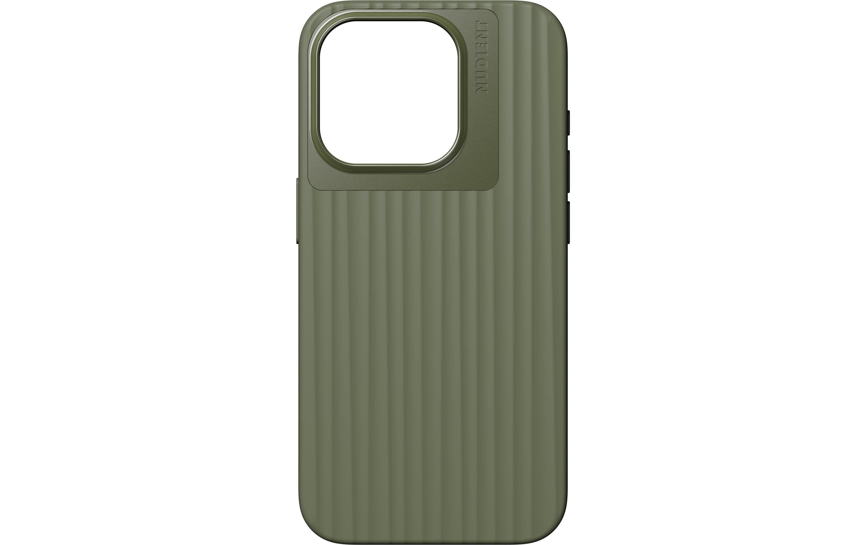Nudient Bold Case Olive Green fürs iPhone 15 Pro