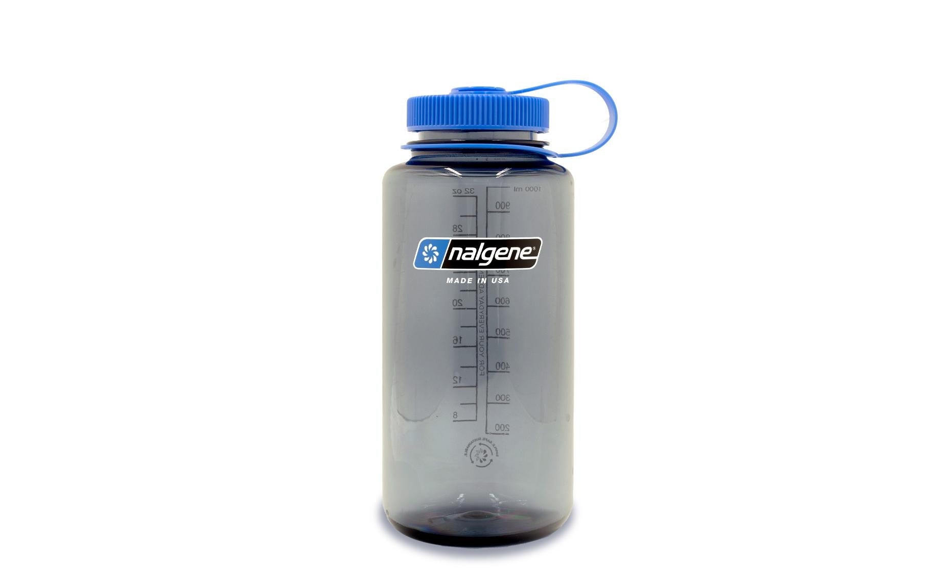 nalgene Bottel Wide Mouth Sustain 1000ml gray