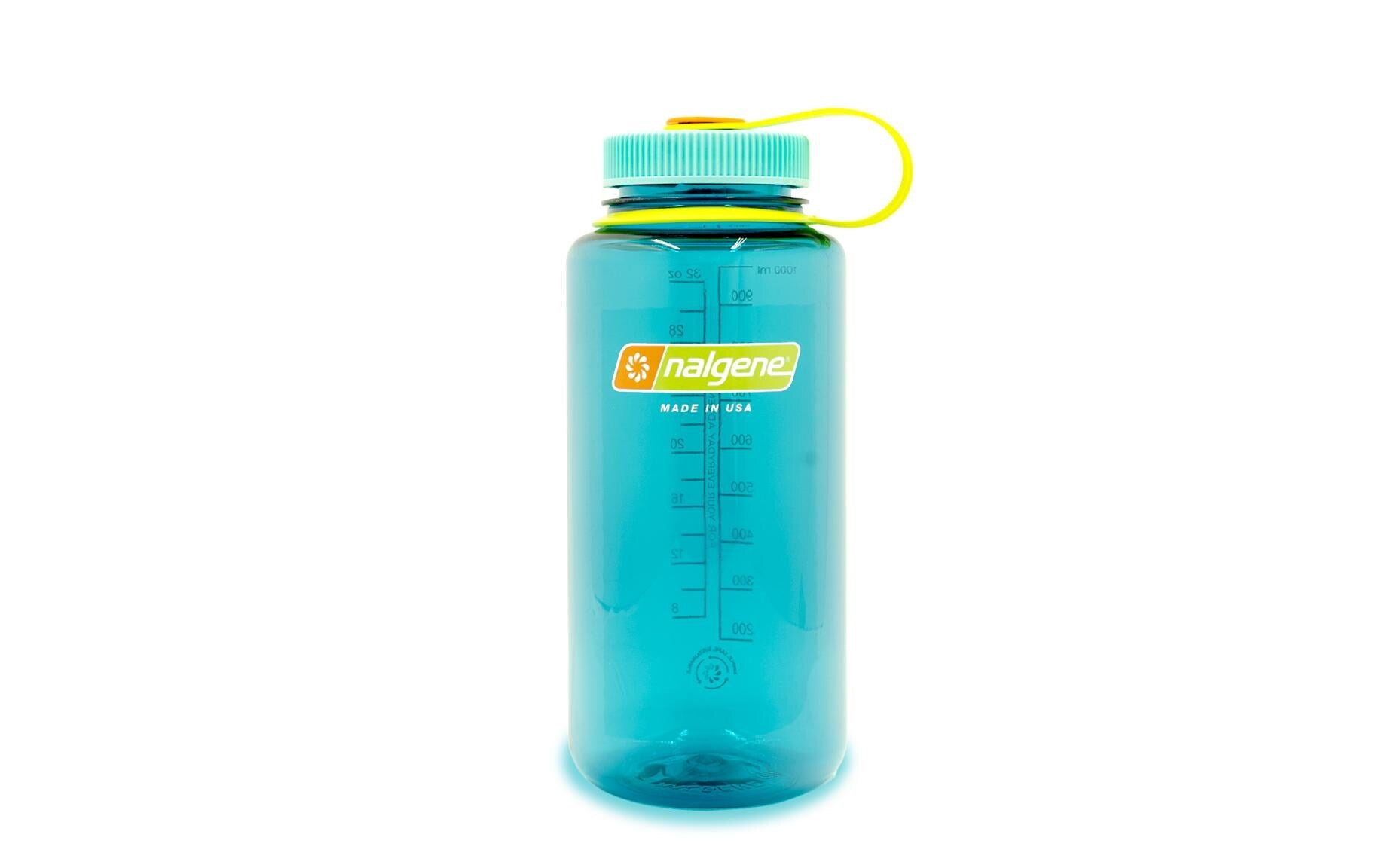 nalgene Bottel Wide Mouth Sustain 1000ml cerulean