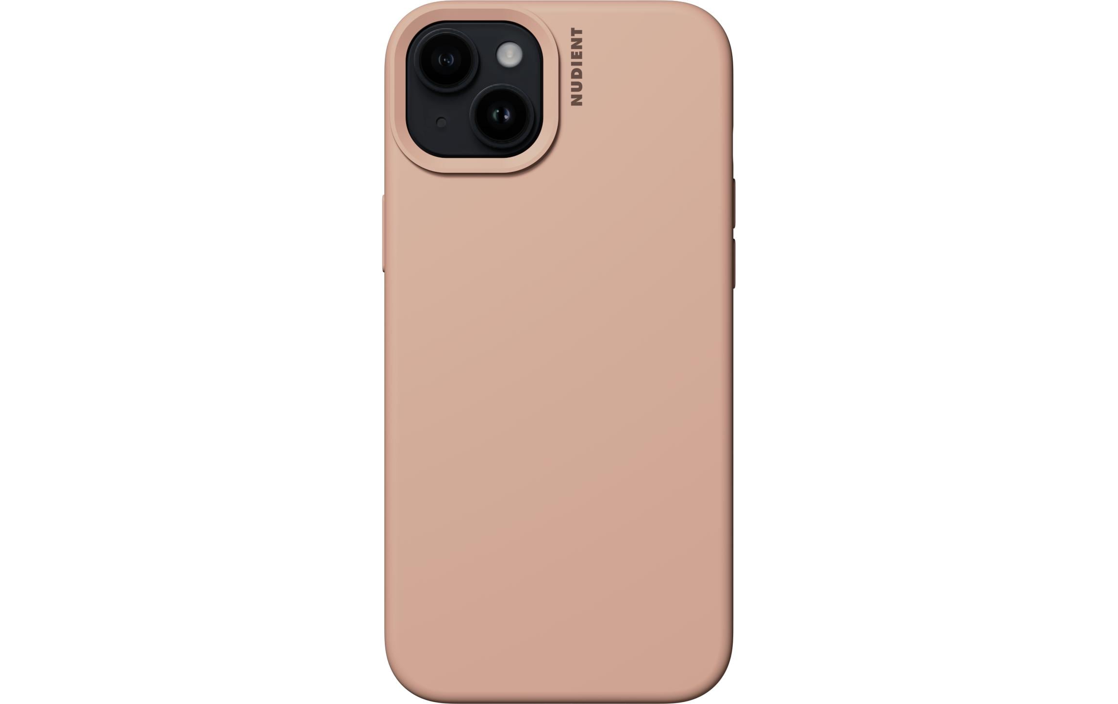 Nudient Base Case Peach Orange fürs iPhone 15 Plus