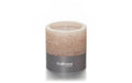 balthasar Kerze Windlicht Rustico Taupe, 10x10 cm (DxH)