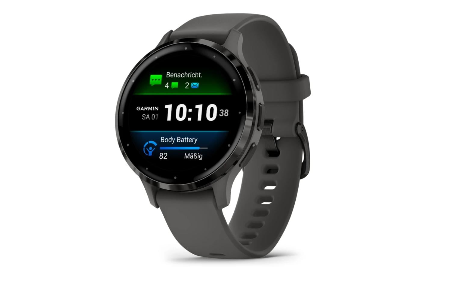 Garmin Venu 3S Kieselgrau / Schiefergrau