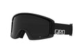 Giro Semi Flash Goggle black black wordmark, ultra black S3, yellow S0