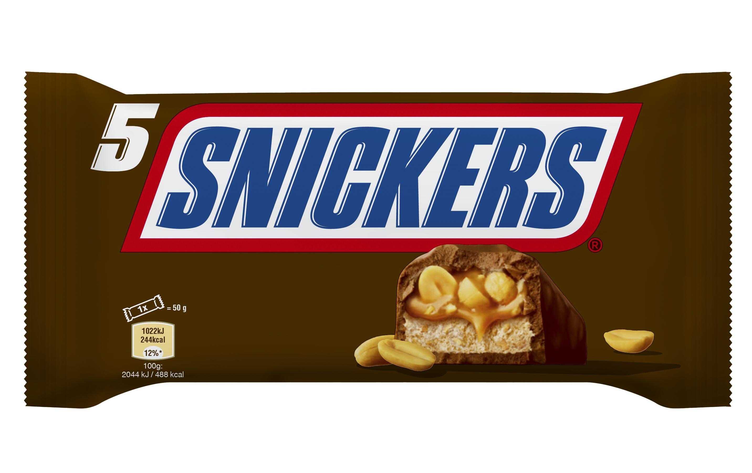 Snickers 5 x 50 g
