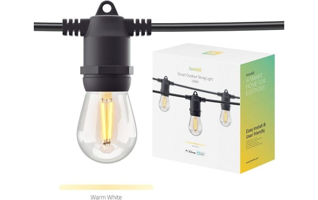 Hombli Outdoor Smart Light 5m CH Stecker, 12x 12V Leuchmittel