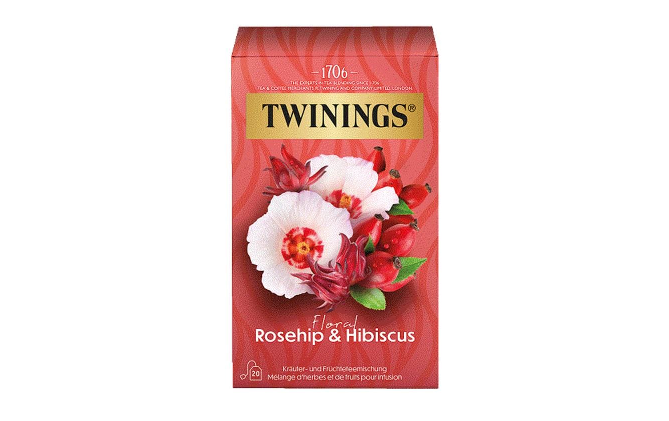 Twinings Hagebutte & Hibiskus 20 x 2.5 g