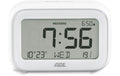ADE digitaler Wecker, Temperaturanzeige Weiss, 10.8x3.8x7.1 cm, Datum
