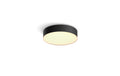 Philips Hue White Amb. Enrave Deckenleuchte S schwarz 1200lm inkl. Dimmschalter