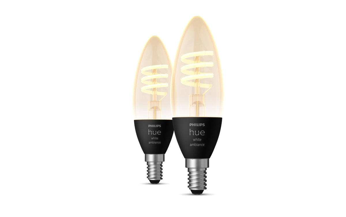 Philips Hue White Ambiance E14 Doppelpack 4.6W, 350lm