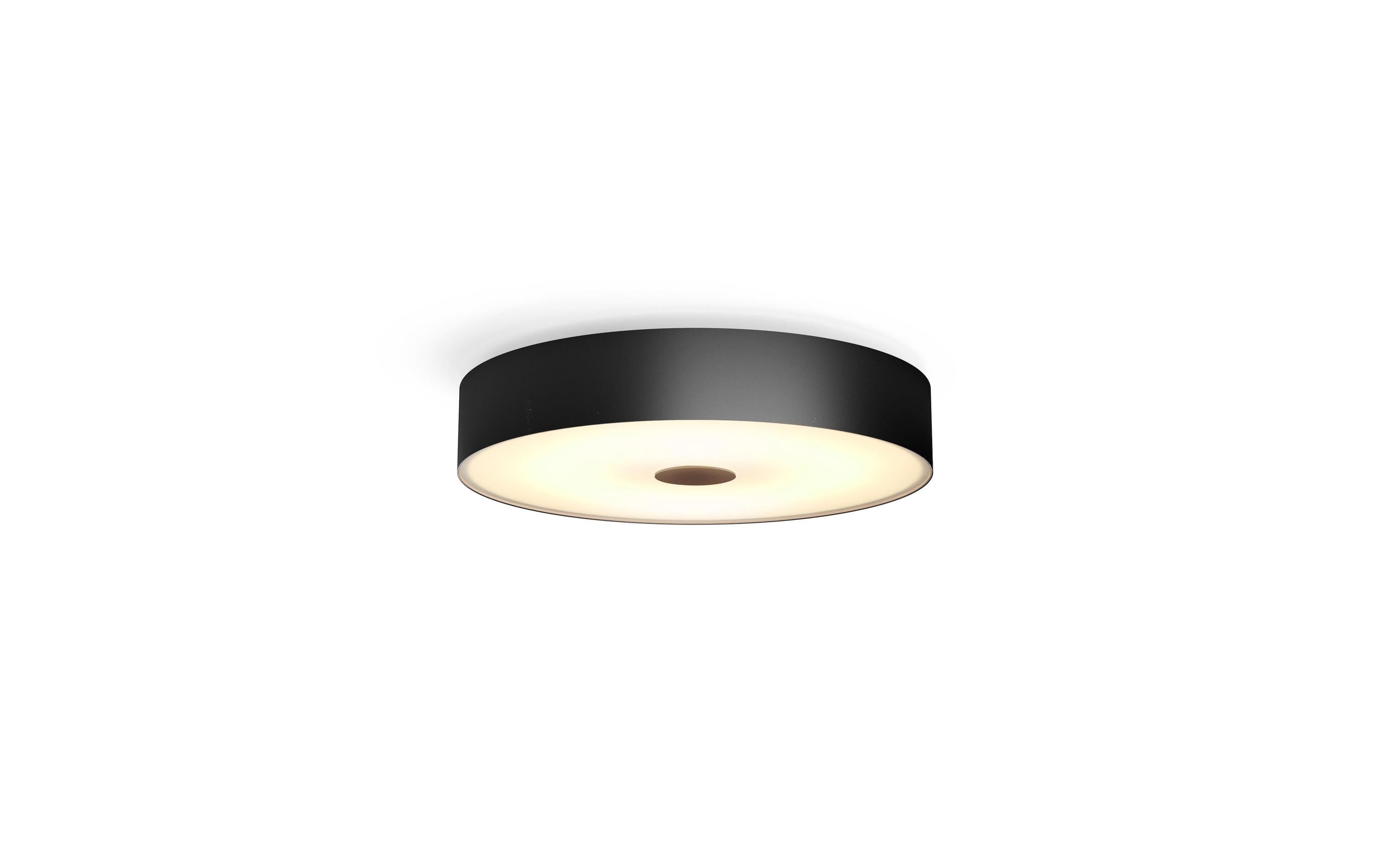 Philips Hue White Amb. Fair Deckenleuchte schwarz 3000lm inkl. Dimmschalter