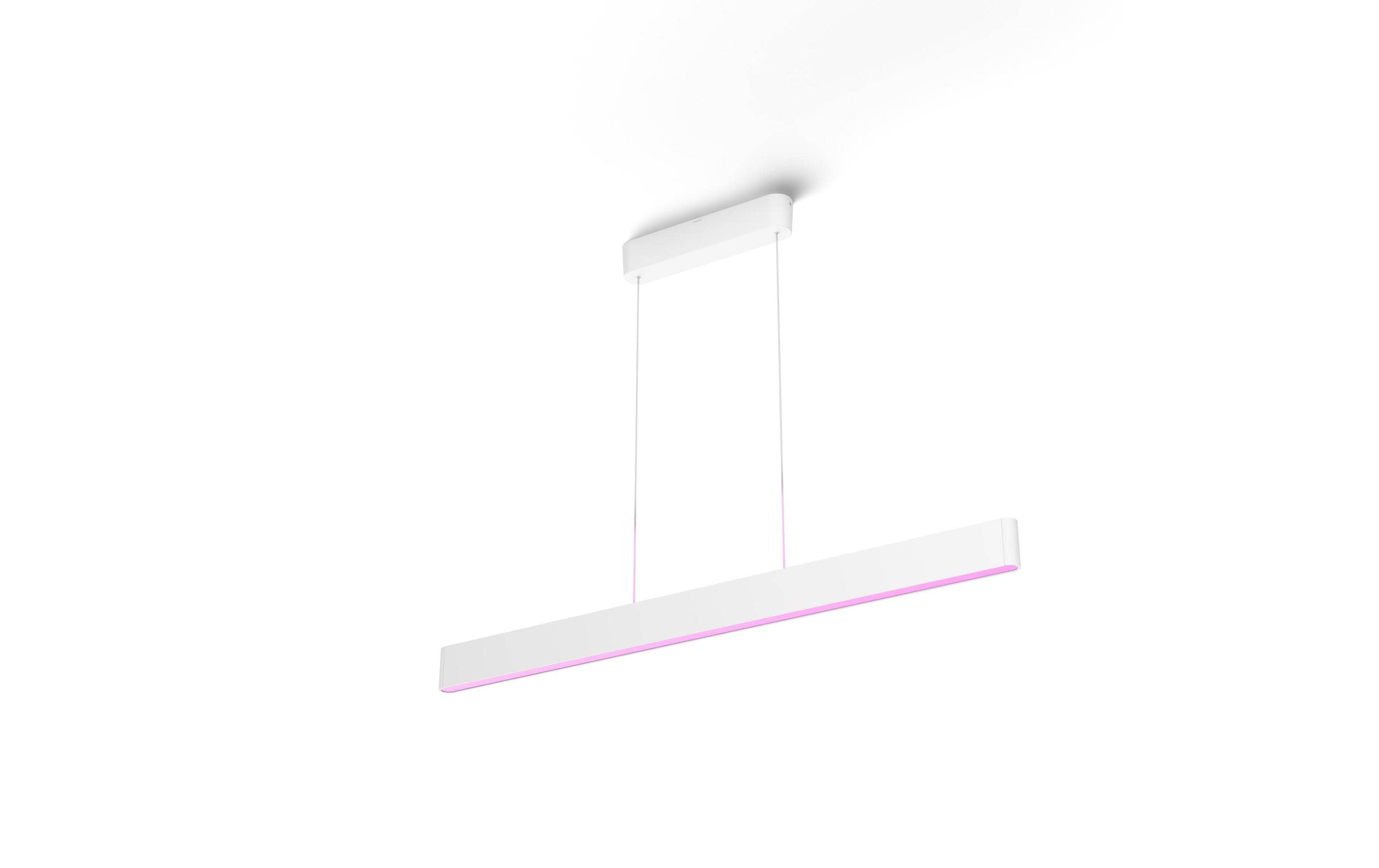 Philips Hue White & Col. Amb. Ensis Pendelleuchte weiss 6000lm