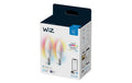 WiZ Leuchtmitte White & Color C37 40W, E14, Doppelpack