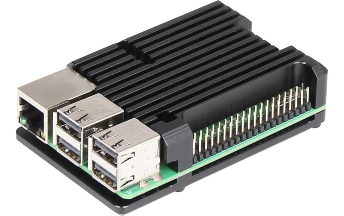 JOY-IT Armor Case "BLOCK" für Raspberry Pi B+, 2B, 3, 3B+