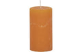 Weizenkorn Kerzen ICE, 6er Set Mandarin, 5x9 cm (DxH), Brenndauer 20h