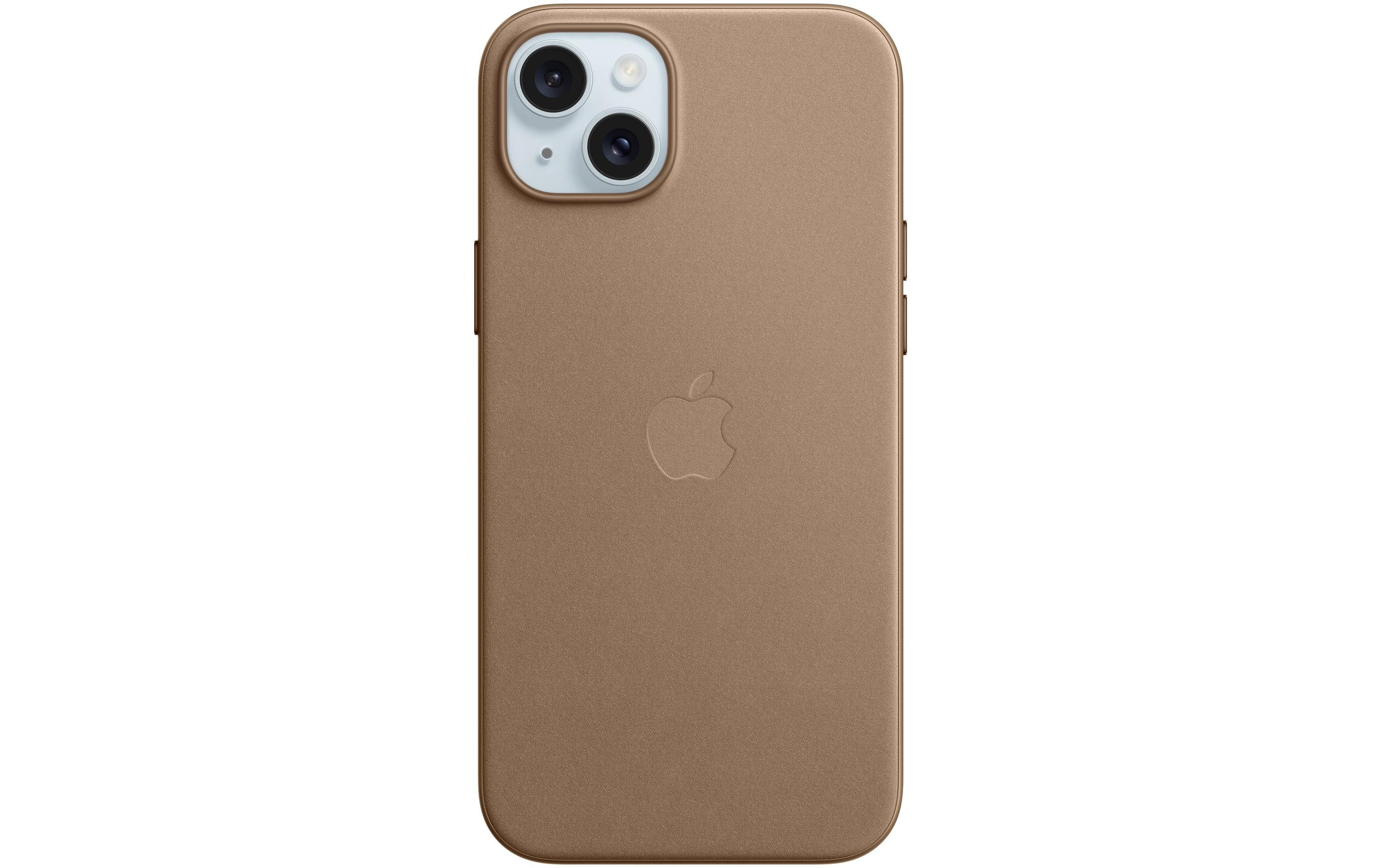 Apple iPhone 15 Plus FineWoven Case inkl. MagSafe, Taupe