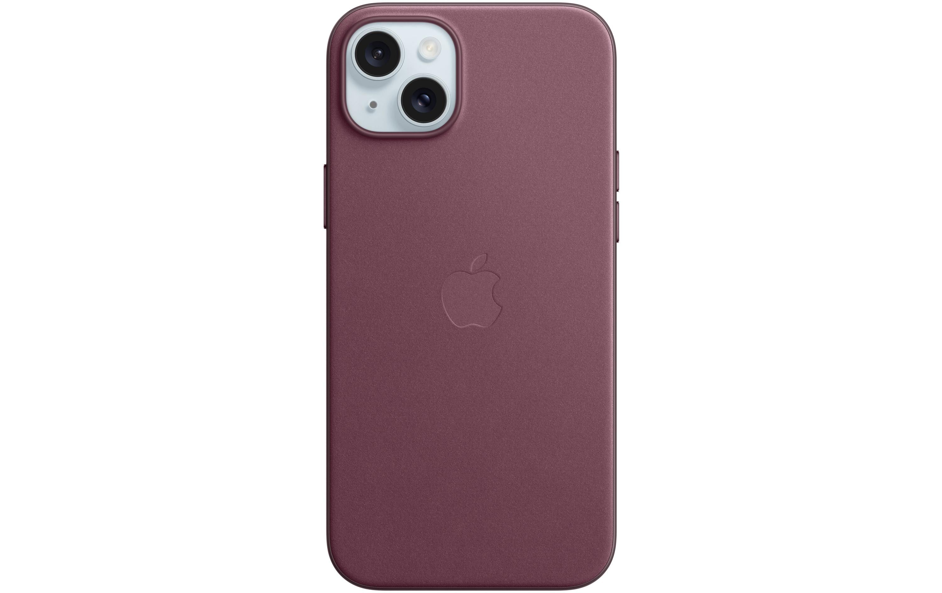 Apple iPhone 15 Plus FineWoven Case inkl. MagSafe, Mulberry