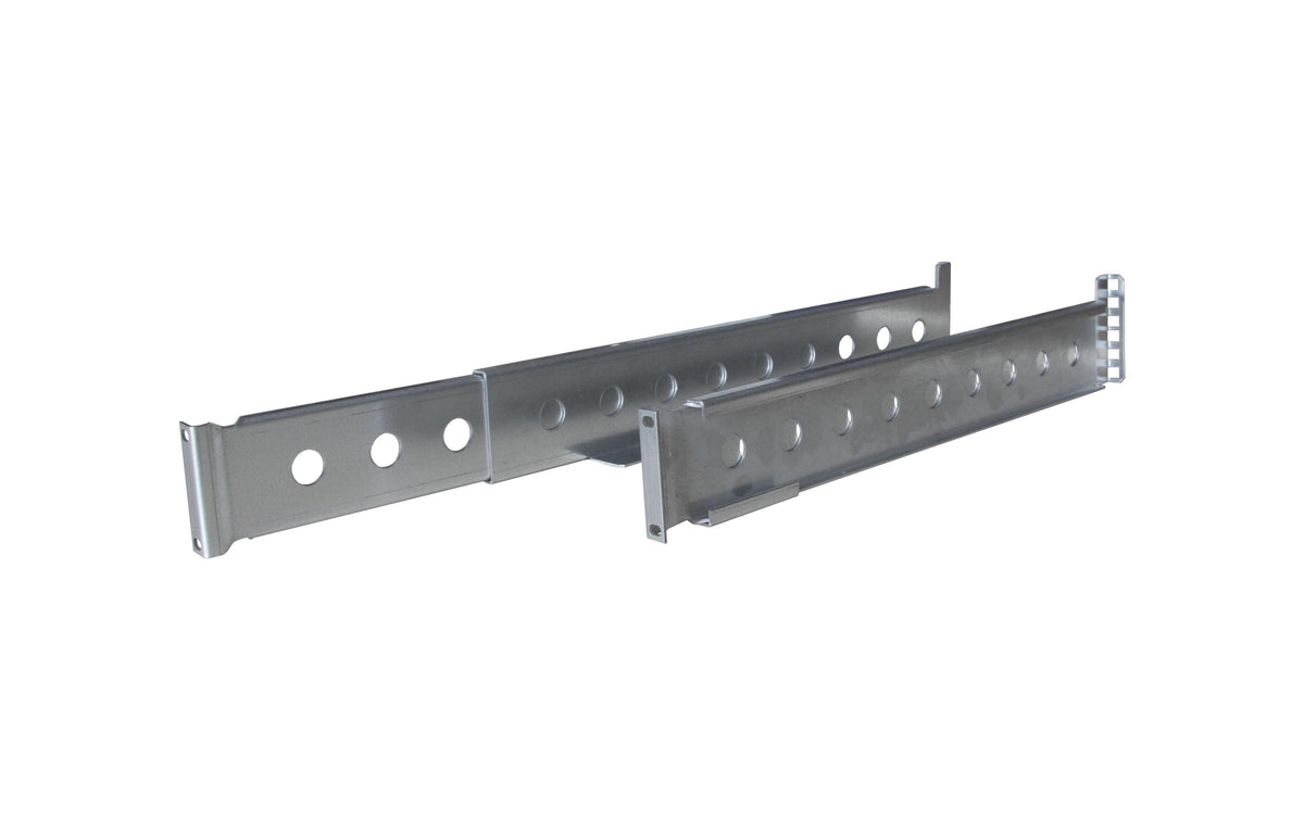 SICOTEC-USV 19"Rack Gleitschien 80kg Matrix inkl.  Zubehör für Montage in 19"-Rack