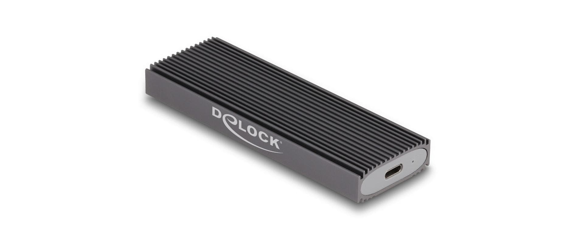 Delock Externes USB Type-C Combo Gehäuse M.2 NVMe PCIe, SATA SSD