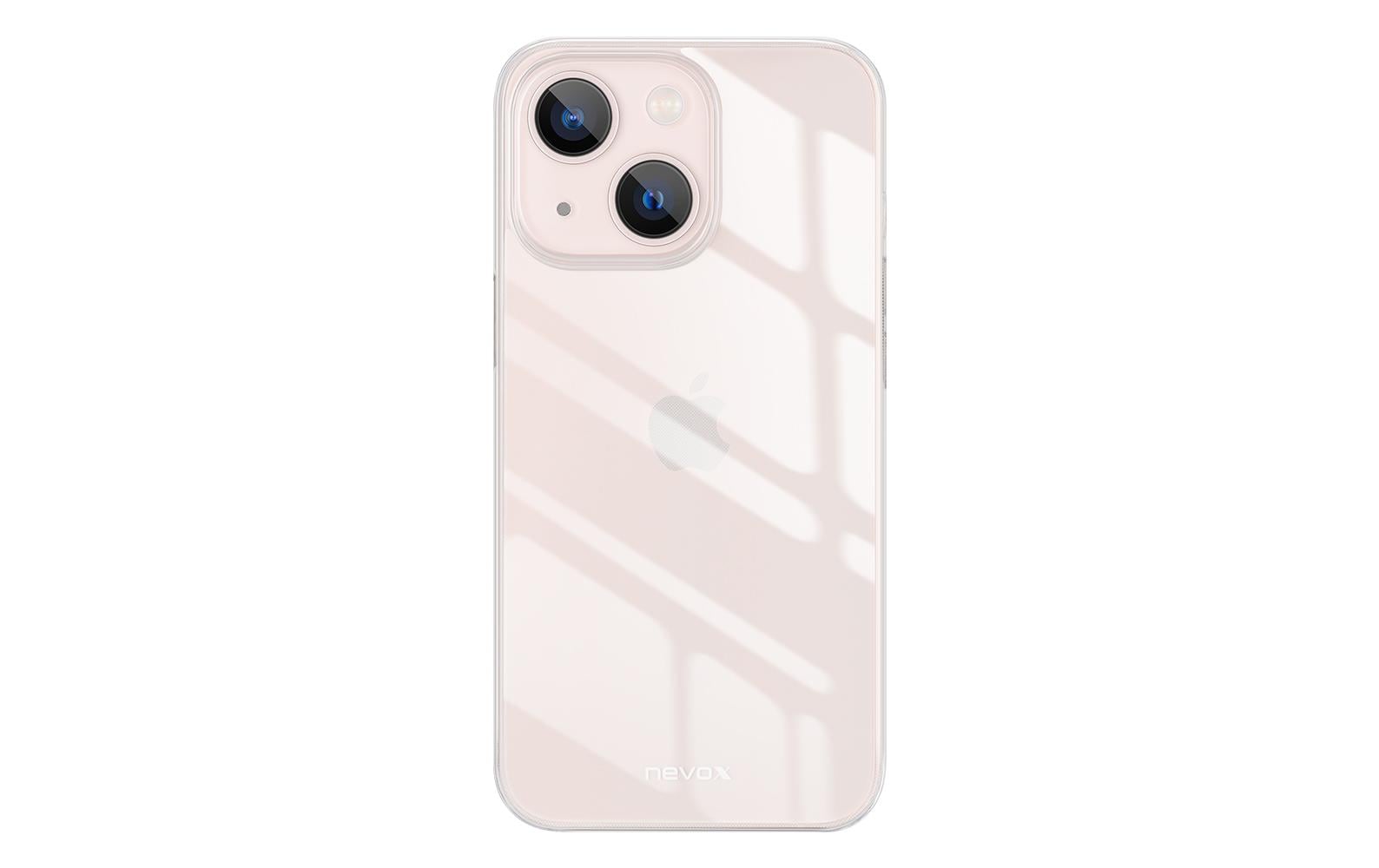 Nevox StyleShell Flex Backcove Transparent für iPhone 15 Plus