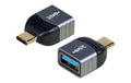 onit Adapter USB-C Stecker - USB-A Buchse USB 3.0, 10 Gbps, 5V/3A (15W)