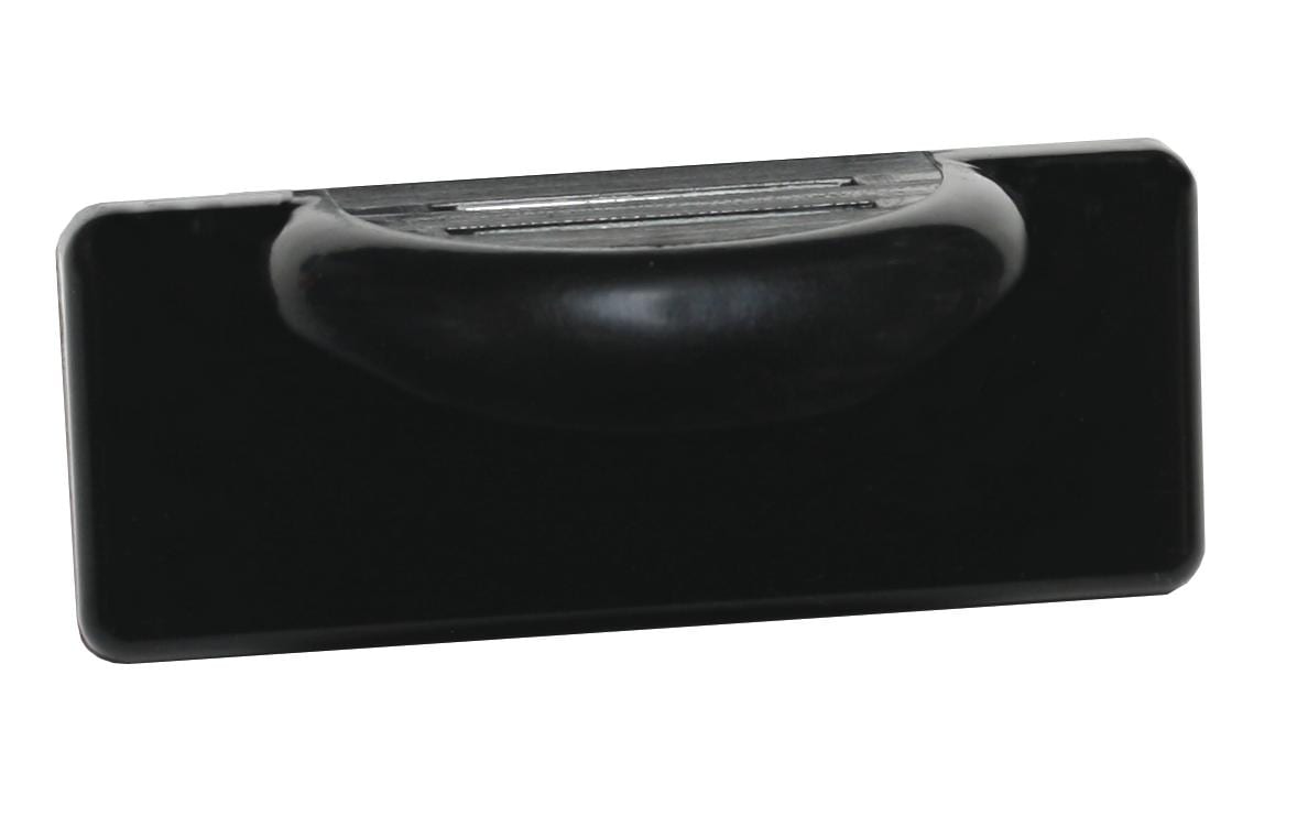 Gardinia Magnethalter Unterschiene zur Aluminium-Jalousie 25 mm, schwarz