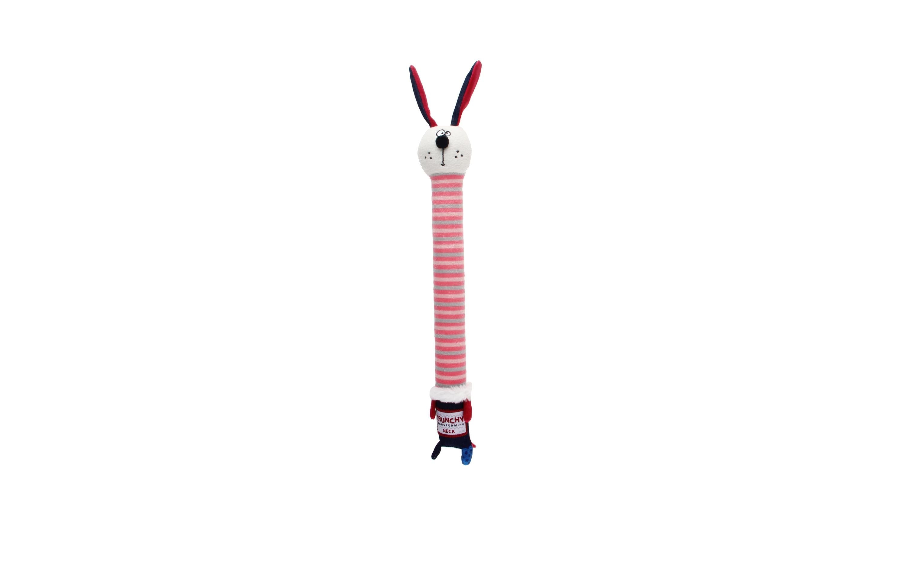 GiGwi Crunchy Neck, Hase, S mit Quieker, 38cm