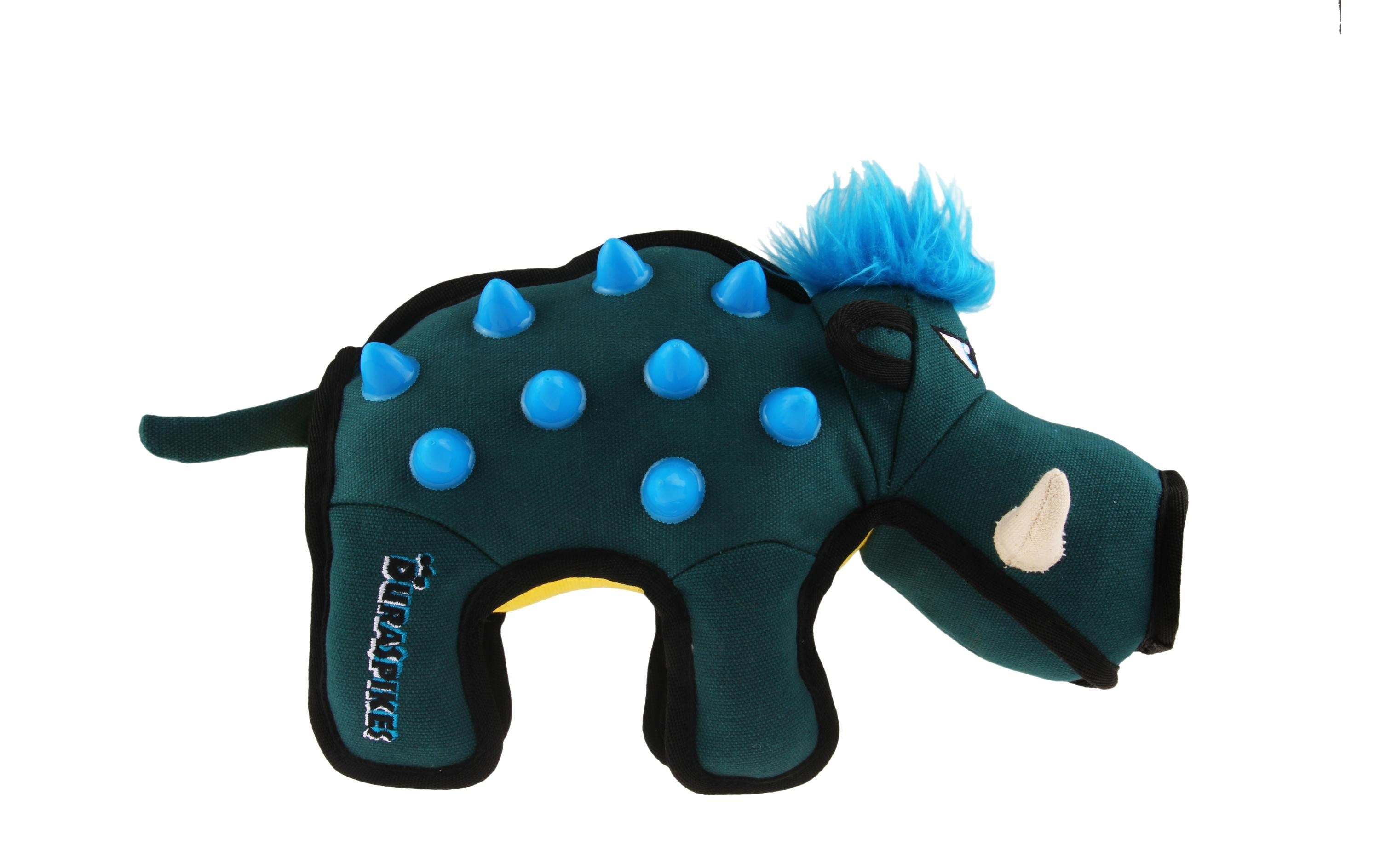 GiGwi Duraspikes Wildschwein, dunkelgrün 30 x 13 x 19 cm