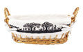 Kadastar Brotkorb Bergchilibi oval oval, 30 x 20 x 15cm