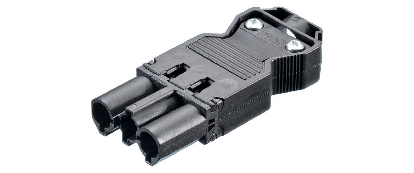 Bachmann GST18i3 Gerätestecker schwarz