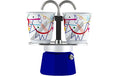 Bialetti Mini Express Kandinsky 2 Tassen inkl. 2 Espressotassen
