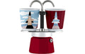 Bialetti Mini Express Magrite 2 Tassen inkl. 2 Espressotassen