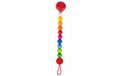 GOKI Schnullerkette Regenbogen L= 21 cm