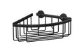 ALUXX BLACK Eck-Duschablage Mattes Eckregal